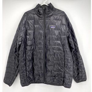 Patagonia Micro Puff Insulated Hoodie Black